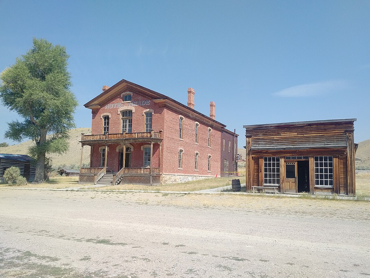 Bannack, Montana buildings